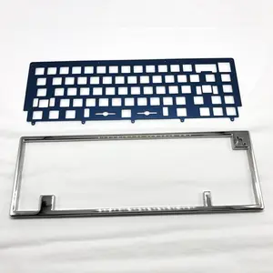 Kunden spezifische Aluminium-Gamer-beleuchtete Hot-Swap-Gaming-RGB-Tastatur mit Hintergrund beleuchtung