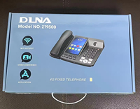 Téléphone fixe sans fil Android à prix d'usine, téléphone de bureau analogique avec identification de l'appelant et écran de 5,5 pouces