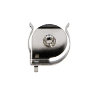 Pièces de BC-1718-2 en métal de précision 18650 accessoires d'alimentations d'obus de batterie en acier inoxydable avec clip de batterie