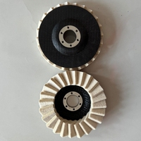 125mm outils abrasifs roue de polissage rabat feutre disque angulaire laine feutre rabat roue de polissage pour pierre de marbre