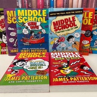 Livres du collège, 10 volumes, édition brochée, livres scolaires, livres d'apprentissage des histoires