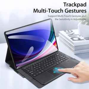 Custodia per Tablet con tastiera Wireless serie TK di alta qualità per Samsung <span class=keywords><strong>Galaxy</strong></span> <span class=keywords><strong>Tab</strong></span> S9 <span class=keywords><strong>Ultra</strong></span> <span class=keywords><strong>S8</strong></span> <span class=keywords><strong>Ultra</strong></span> - Product Image 6