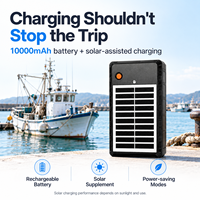 Solution de gestion des navires de transport de marchandises 4G GLONASS 2G Traceur GPS solaire Historique des itinéraires de transfert portuaire Stockage hors ligne PC Auto