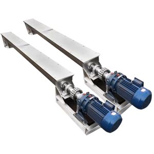 Transportador de Tornillo en U Vertical Pequeño para Cemento y Astillas de Madera, Ideal para Pellets de Alimento Animal - Product Image 3