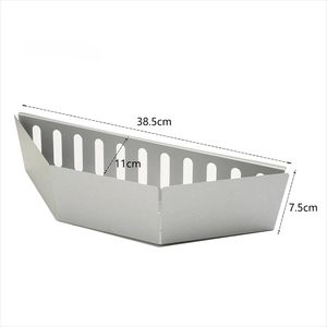SEB Compatible avec les grills <span class=keywords><strong>Weber</strong></span>, paniers à charbon de bois profilés robustes (2 pièces), support durable pour charbon de bois pour la cuisson en extérieur - Product Image 1