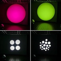 Projecteur LED mobile 3-en-1 400W avec zoom, CMY, CTO, contrôle DMX, IP33, Ra90, garantie 3 ans, faisceau puissant, spot et wash pour scène, DJ, boîte de nuit