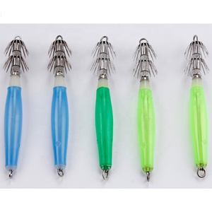 Hunthouse — leurre circulaire avec tête plombée et pivotant, appât artificiel de type poisson nageur idéal pour la pêche au bar, avec Spinner, 5 <span class=keywords><strong>bras</strong></span> - Product Image 2