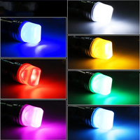 12V 24V voiture LED ampoule Flash stroboscopique 1157 1156 BA15S BAY15D P21W P21/5W 7440 7443 3D 3030 9SMD clignotant frein arrêt feu arrière