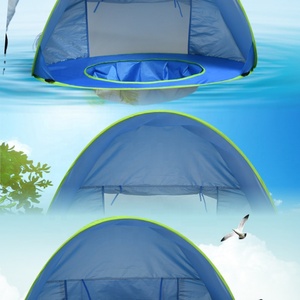 Usine Portable Bébé Protection UV <span class=keywords><strong>Abri</strong></span> Soleil Étanche Pop-up Tente De Plage pour Enfants Jouer Une Chambre pour Piscine - Product Image 6