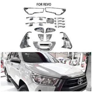 High Quality Handle Door Bowl Headlamp Tail Lamp Fuel Tank And Rearview Mirror Cover For Toyota Hilux revo 2016-2022