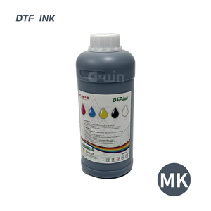 Consommables pour imprimantes : Kit d'encre DTF 1000 ml (CMYK et blanc) à base de colorants pour recharge de cartouches d'imprimante, compatible - Product Image 6