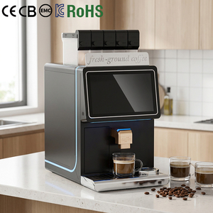 Sheen <b>Fully</b> <b>Automatic</b> Commercial <b>Coffee</b> <b>Machine</b> 15 Bars 100-Cup Capacity ROHS Certified Office Outdoor Use - Product Image 1