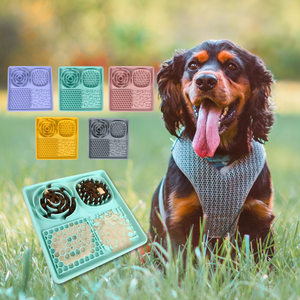 Groothandel Siliconen Likmat Voor Katten En Honden Antislip Pet Slow Feeder Met Zuignap Pet Bowls & <span class=keywords><strong>Feeders</strong></span> - Product Image 2