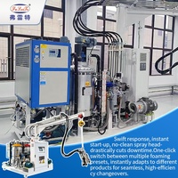 Machine à mousse souple haute pression pour la production de sièges de canapé en PU moulé, équipement de mousseur PU, fabricant OEM