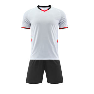 Maglie da calcio personalizzate di alta qualità nuove divise bianche per adulti di alta qualità - Product Image 1