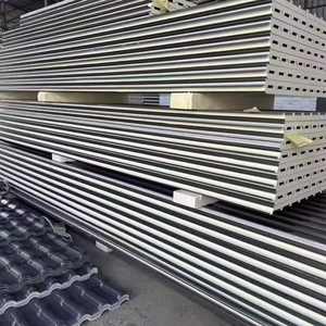 100mm Eps Maison Panneaux Couleur Acier Eps Sandwich Panneaux Couleur Acier Métal Eps Sandwich Panneaux - Product Image 2