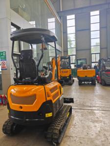 รถขุดขนาดเล็กแบบไฮดรอลิก <span class=keywords><strong>2</strong></span> ตัน สำหรับงานบ้าน ฟาร์ม ก่อสร้าง เรือนกระจก สวนขนาดเล็ก รถขุดขนาดจิ๋ว - Product Image 5