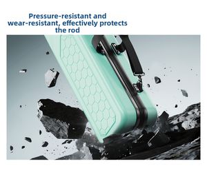 Grand sac à dos de pêche étanche en ABS à coque rigide avec porte-canne pour la pêche mains libres et les aventures de <span class=keywords><strong>randonnée</strong></span> - Product Image 6