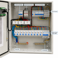 Boîte de distribution de prises d'éclairage CQC LV XRM pour système électrique de bâtiment