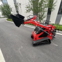 Mini-chargeuse compacte à commande directe d'usine pour travaux de chantier avec godet, marteau, tarière, perceuse – Haute efficacité