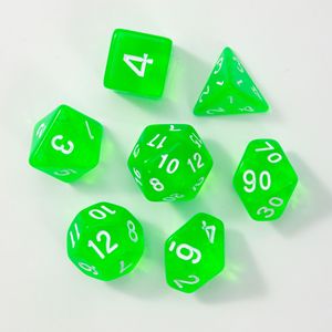 <span class=keywords><strong>Juego</strong></span> de Dados Poliédricos Transparentes de Acrílico para Juegos de <span class=keywords><strong>Rol</strong></span>, 7 Piezas, D20, para Juegos de <span class=keywords><strong>Mesa</strong></span> de <span class=keywords><strong>Rol</strong></span> - Product Image 6