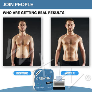 Mint Blast <b>Creatine</b> Oral Thin Film Energy & Strength Boost Supplement Muscle Growth Support <b>Creatine</b> Oral Strips for Adults - Product Image 5