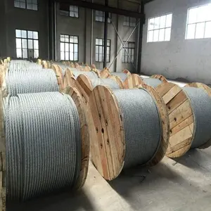 ASTM Standard 35x7 19x7 Non-rotating Steel Wire Rope Lifting Steel Rope For Tower Crane