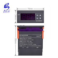 Interruptor de Termostato Digital de 12V/24V CC para Compresor de Refrigerador, Instrumento de Temperatura, Instrumentos de Temperatura, 1 Unidad, 2 Unidades