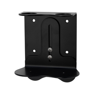 Thép Không Gỉ Kim Loại Bơm Wall Mount Spray Dầu Gội Xà Phòng Lỏng Chai Chủ Dispenser <span class=keywords><strong>Bracket</strong></span> Cho Khách Sạn Tay Khử Trùng Chai - Product Image 3