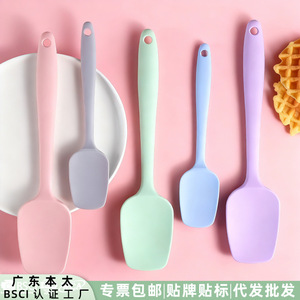 <b>Silicone</b> <b>Baking</b> Spatulas T-Shaped Flexible Non-Stick Heat Resistant Kitchen Tools For Mixing Batter Waffle Pancake Cooking - Product Image 4