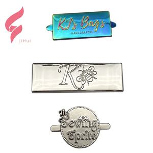 Lihui – Logo métallique personnalisé rapide pour sac à main, accessoires de sac OEM pour marques réputées, <span class=keywords><strong>test</strong></span> SGS réussi - Product Image 4
