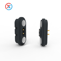 Connecteur d'alimentation magnétique professionnel 2-5 broches en laiton plaqué or à ressort, mâle-femelle, médical, 12V 3A, ODM