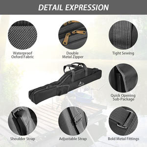 Attrezzatura impermeabile da esterno porta canna da pesca - Product Image 3