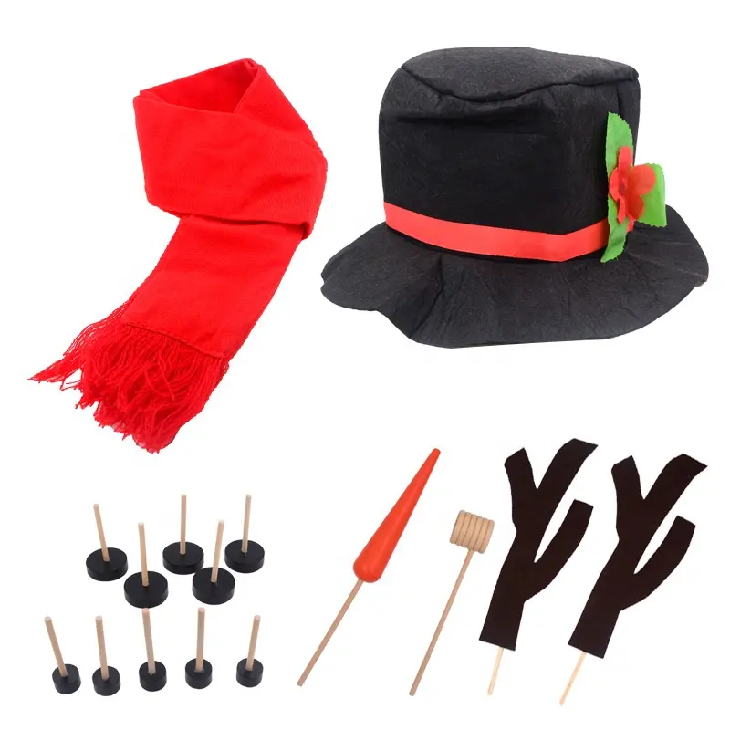 16pcs multiple available DIY Snowman Kit