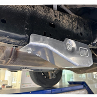 Sistema de Placas Protectoras FK de Alta Resistencia de Aleación Al-Mg de 8 mm para Lexus GX550 2024- Protección Todoterreno Juego Completo Plateado Fácil Instalación De Por Vida