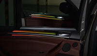 Luz Ambiental Cardoo Symphony para BMW X5 E70 2008-2013, Actualización de 64 Colores, Iluminación Ambiental Dinámica para el Interior del Automóvil, Kits de Accesorios