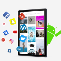 Tablette Android PRITOM M10 10,1 pouces, version 3G, écran IPS, 4 Go de RAM, 64 Go de ROM, processeur quadricœur, tablette PC Android 10 pouces