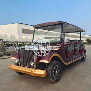 Best Price <b>RC</b> Customized 8 Sets Classic Vintage Electric Sightseeing <b>Car</b> and Bus with Lead Acid Battery 4-17 Seats 60km/h - Product Image 1