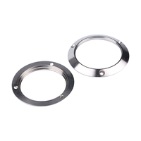 Pieza Circular de Metal de Acero Inoxidable Personalizable con Software, Mediciones de Alta Precisión, Grabado, Fabricante de Mecanizado CNC Directo