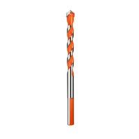 Jeu de forets hélicoïdaux multifonctionnels en carbure de tungstène HSS 4-12 mm pour la perforation et le sciage de carreaux de céramique, béton, verre et métal