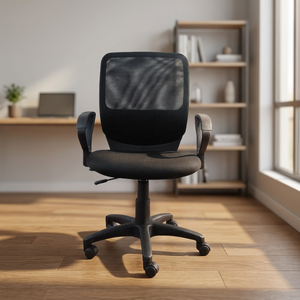 Silla de Oficina Ergonómica Moderna, Ajustable, Giratoria, de Malla Completa, con Soporte Lumbar Inclinable y Bloqueable, Características de Confort - Product Image 3