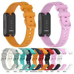 Bracelet de remplacement intelligent de sport Bracelet en silicone souple pour Fitbit <span class=keywords><strong>Inspire3</strong></span> pour les bracelets de montre intelligente de sport pour enfants - Product Image 2