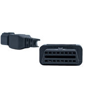 Câble de diagnostic OBD vers 6 broches, étanche IP67, adaptateur universel 12V pour moto et automobile