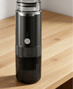 Nouvelle cafetière électrique portable réutilisable en plastique 2025 pour capsules et café moulu, idéale pour les cafés - Product Image 6