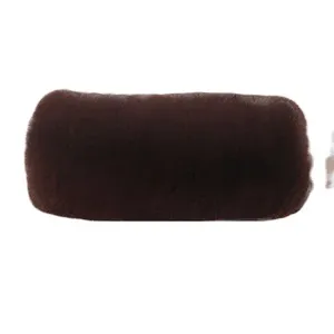 Chauffe-mains chauffant en <span class=keywords><strong>fausse</strong></span> <span class=keywords><strong>fourrure</strong></span> blanche surdimensionnée pour femme - Product Image 1