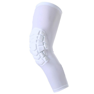 2 protections de genou de sport unisexe à compression pour la gym, l'entraînement, le cyclisme, la course à pied – Équipement de soutien et de protection - Product Image 6