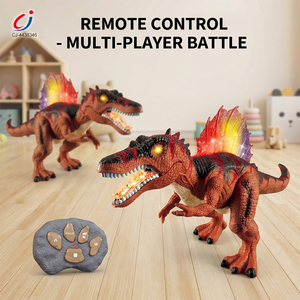 Chengji Dinosaures marchants : Modèle de simulation de Spinosaurus avec éclairage et fonction de marche, <span class=keywords><strong>Dinosaure</strong></span> <span class=keywords><strong>télécommandé</strong></span> abordable pour enfants - Product Image 2