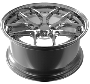 DEONEO Juego de 2 Ruedas Forjadas de Aleación de Aluminio de 18-24 Pulgadas, Aptas para Autos de Carreras, Ferrari 458, <span class=keywords><strong>Aston</strong></span> <span class=keywords><strong>Martin</strong></span> DB11, Porsche 911 - Product Image 3