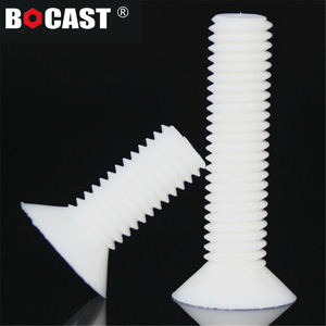 Tornillo de Cabeza Avellanada Phillips Bocast PP M2 M10, Perno Aislado de Plástico Blanco, Estándar Métrico GBT - Product Image 2