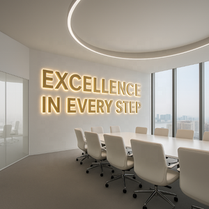 ป้ายร้าน<span class=keywords><strong>ค</strong></span>้าแบบกำหนดได้เองป้ายไฟ LED ป้ายตัวอักษรในร่มกลางแจ้งทันสมัย - Product Image 2